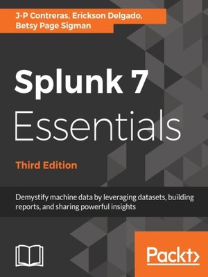 cover image of Splunk 7 Essentials
